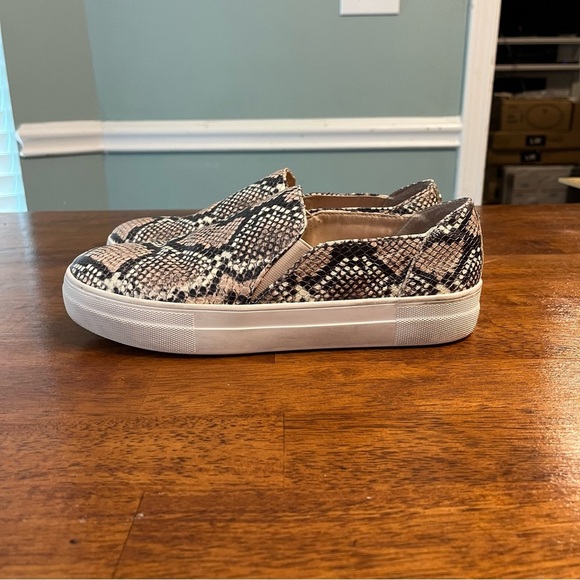 Kate Spade Ginger snake print leather slip on shoes size 9.5 - Picture 7 of 13